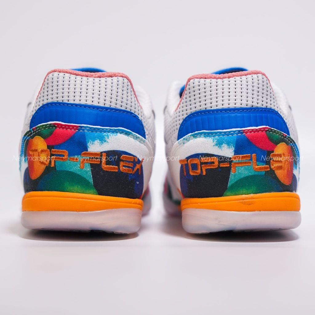 Giày đá bóng Joma Top Flex LUCAO 2682 Limited Edition IN - White/Multicolor TOPW2682IN