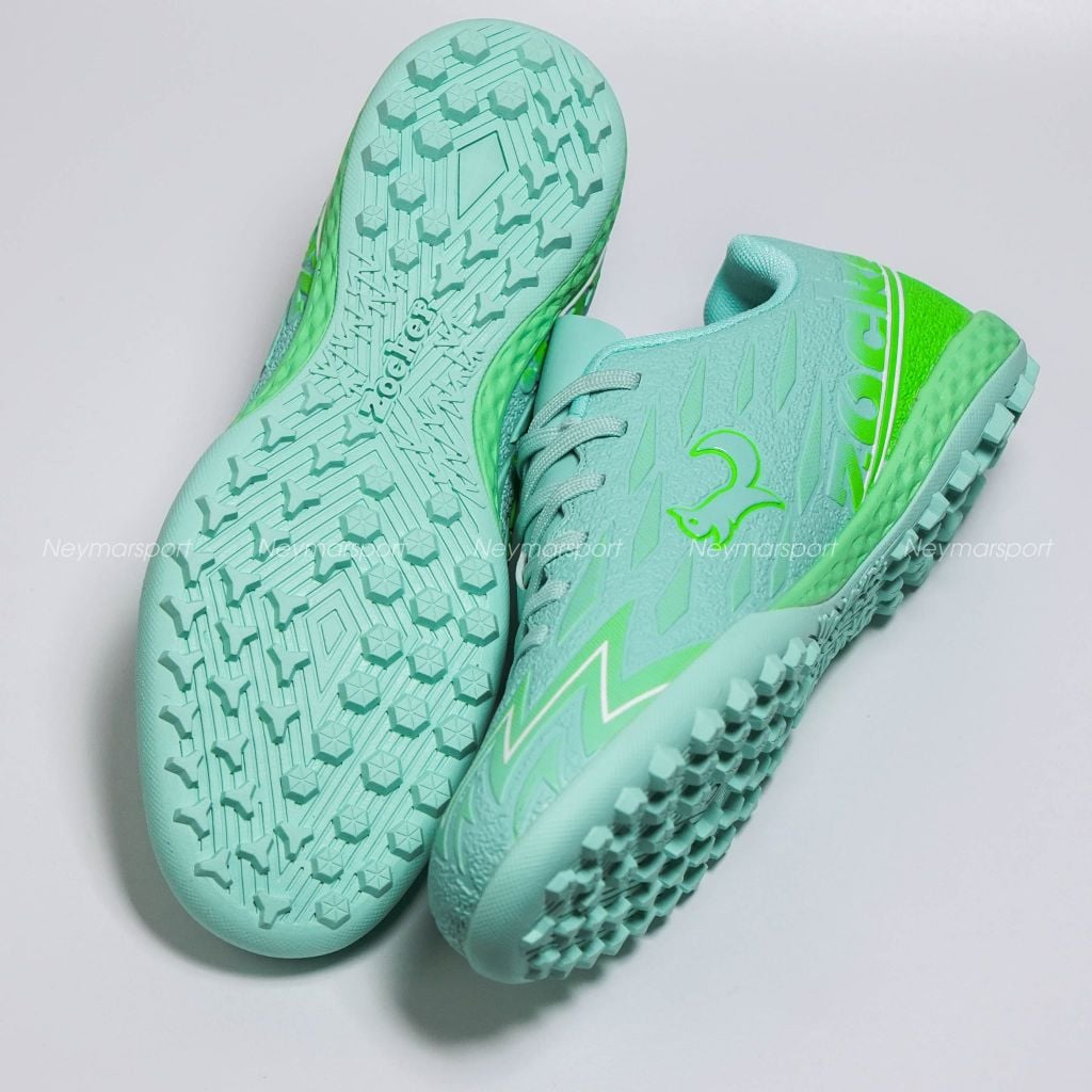 Giày đá bóng cỏ nhân tạo Zocker Inspire Pro Gen 2 - Mint/Green SNS-009