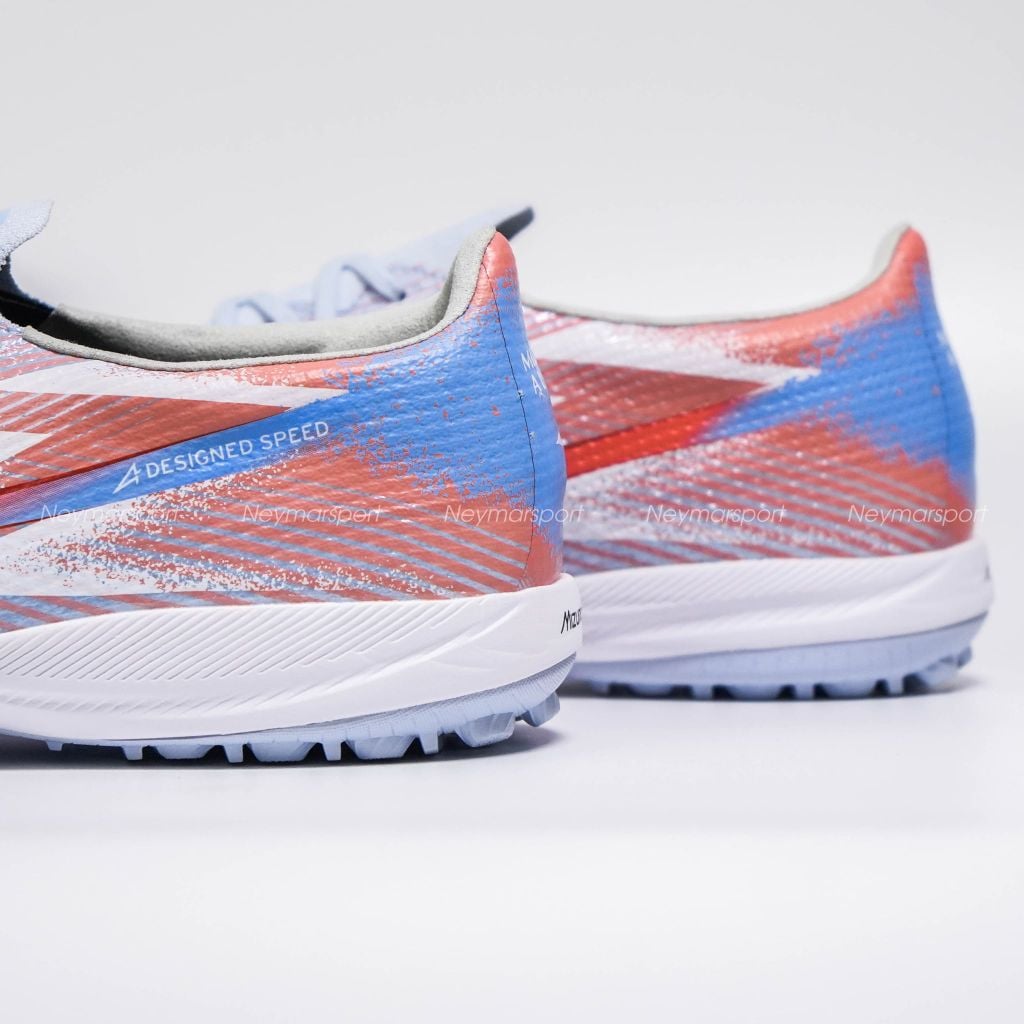 Giày đá bóng Cỏ nhân tạo Mizuno Alpha III ELITE AS TF Serene Spark - Blue Finch/Cornflower Blue/Lava Orange P1GD266222