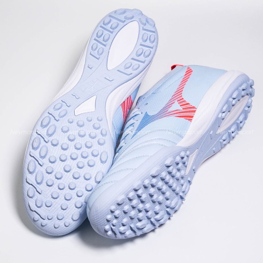 Giày đá bóng Cỏ nhân tạo Mizuno Morelia Neo V BETA Pro TF Serene Spark - Blue Finch/Cornflower Blue/Lava Orange P1GD269422