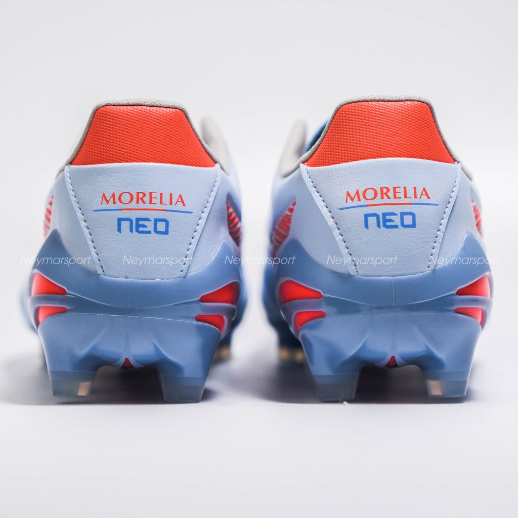 Giày đá bóng cỏ tự nhiên Mizuno Morelia Neo V Pro FG Serene Spark - Blue Finch/Cornflower Blue/Lava Orange P1GA268422