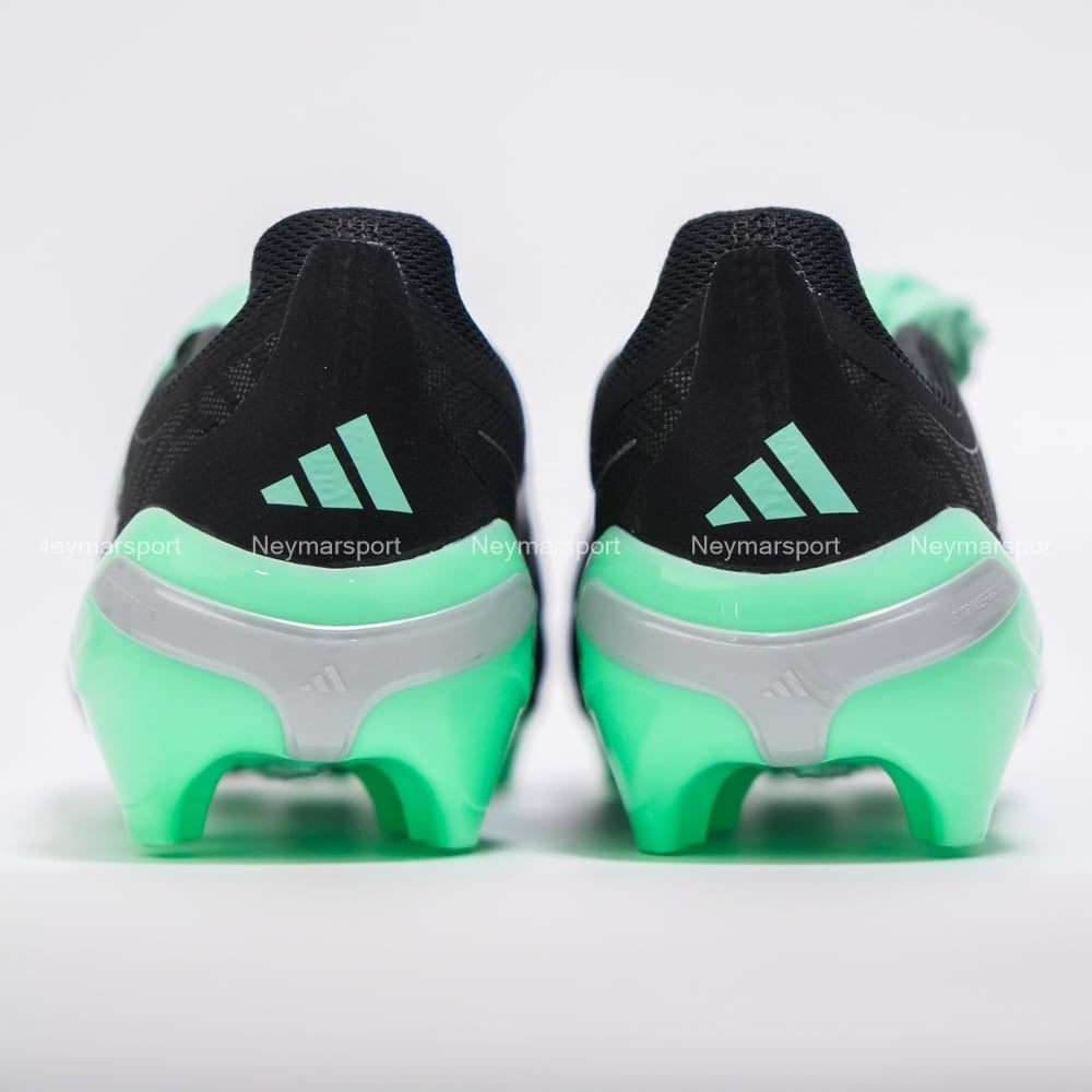 Giày đá bóng cỏ tự nhiên Adidas Predator League Fold-over Tongue FG Final Rush - Black/Mint JP6273