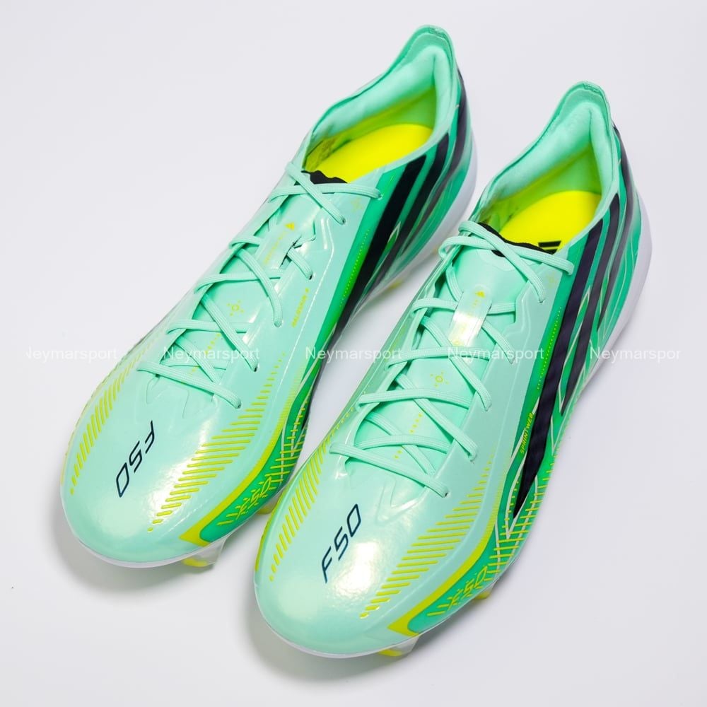 Giày đá bóng cỏ tự nhiên adidas F50 Hyperfast Elite FG Final Rush - Mint/Black KJ3433