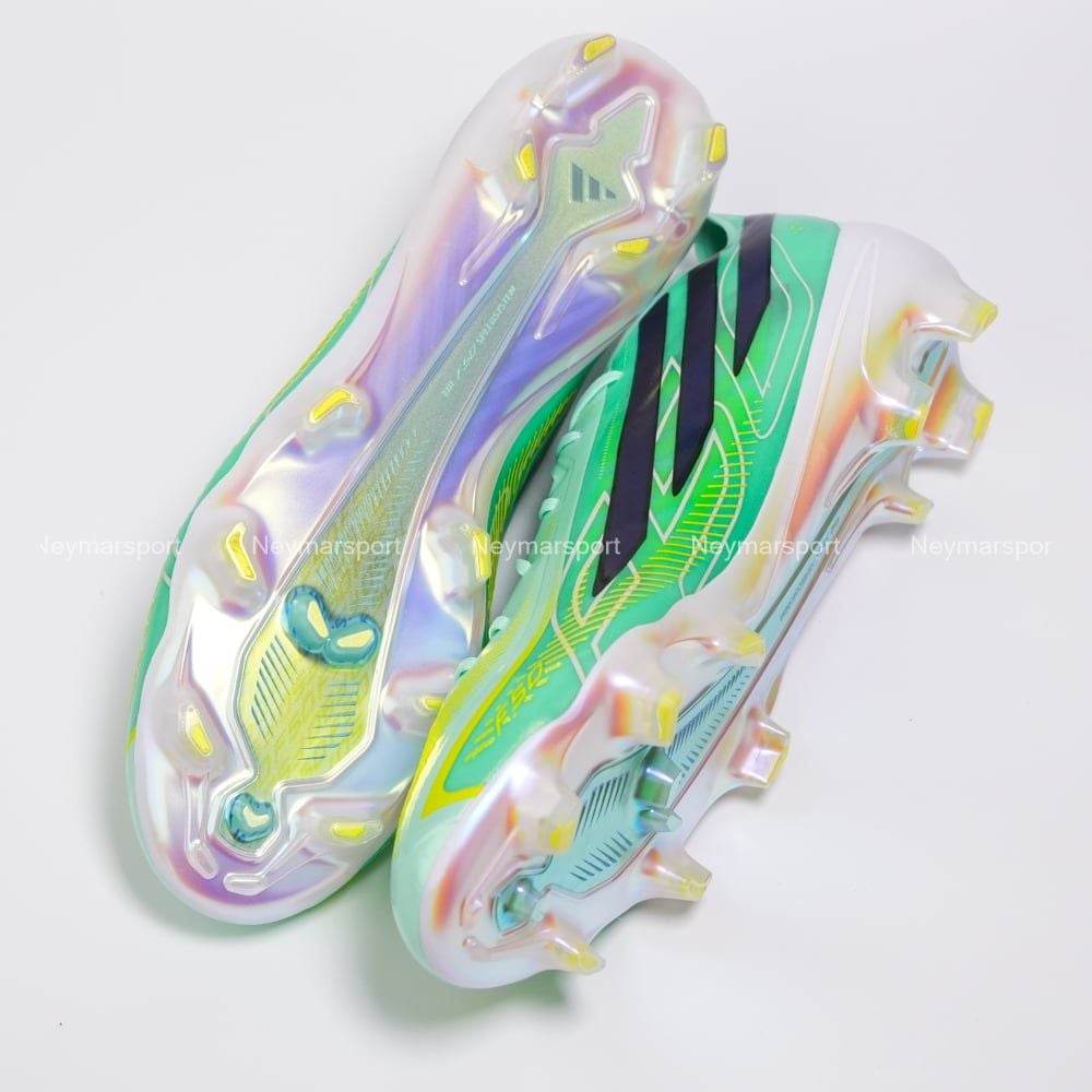 Giày đá bóng cỏ tự nhiên adidas F50 Hyperfast Elite FG Final Rush - Mint/Black KJ3433