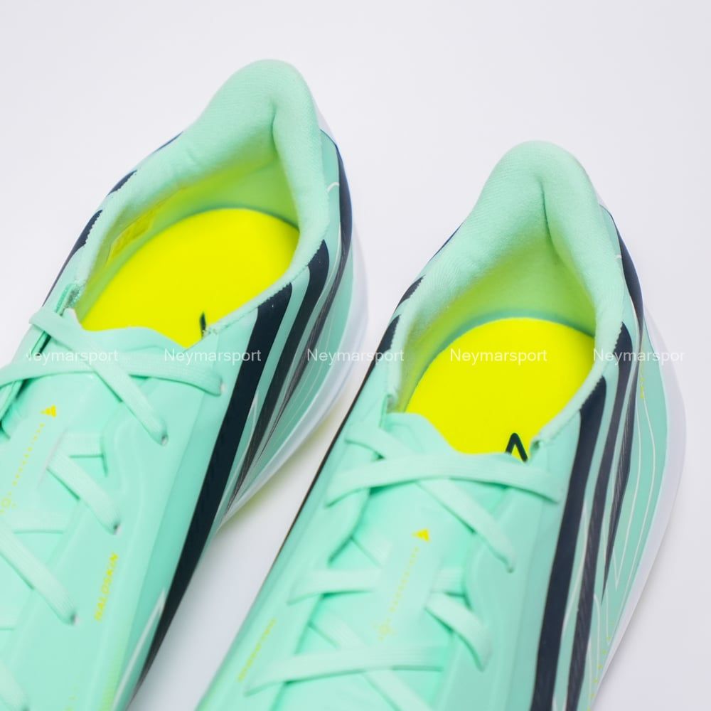 Giày đá bóng cỏ tự nhiên adidas F50 Hyperfast League FG Final Rush - Mint/Black KK1052