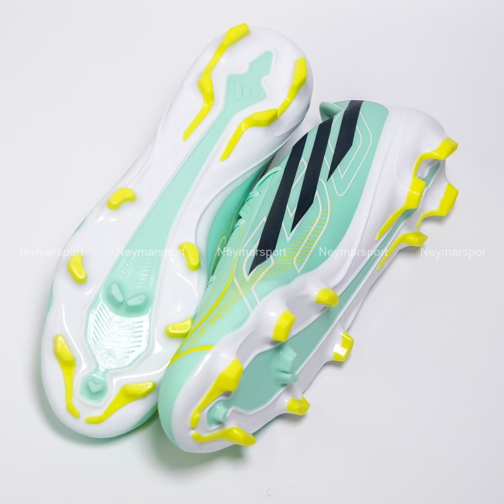 Giày đá bóng cỏ tự nhiên adidas F50 Hyperfast League FG Final Rush - Mint/Black KK1052