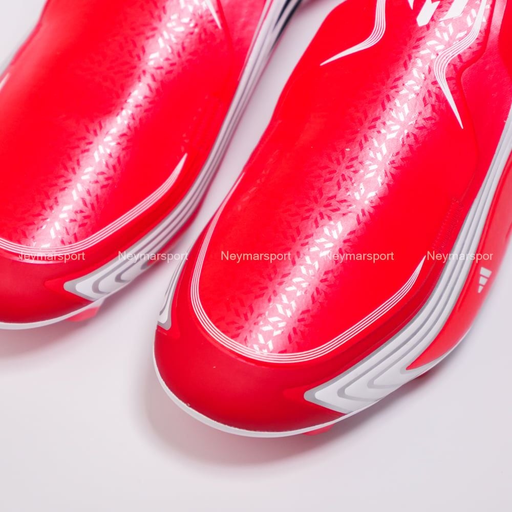 Giày đá bóng cỏ tự nhiên adidas F50 Messi League FG - White/Red/Black IH1901