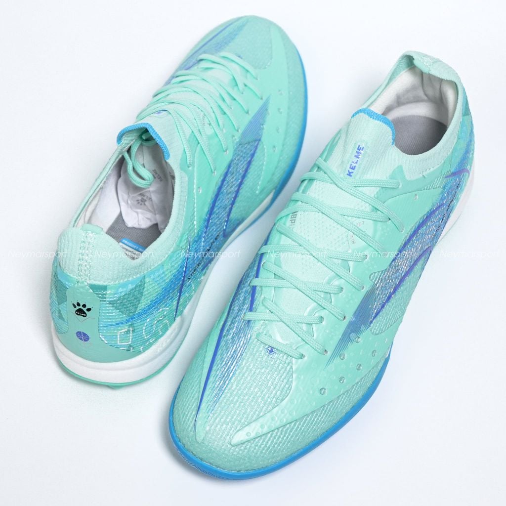 Giày đá bóng cỏ nhân tạo Kelme FLASH 6.0.4 TF - Mint Green 8621ZX1406-328