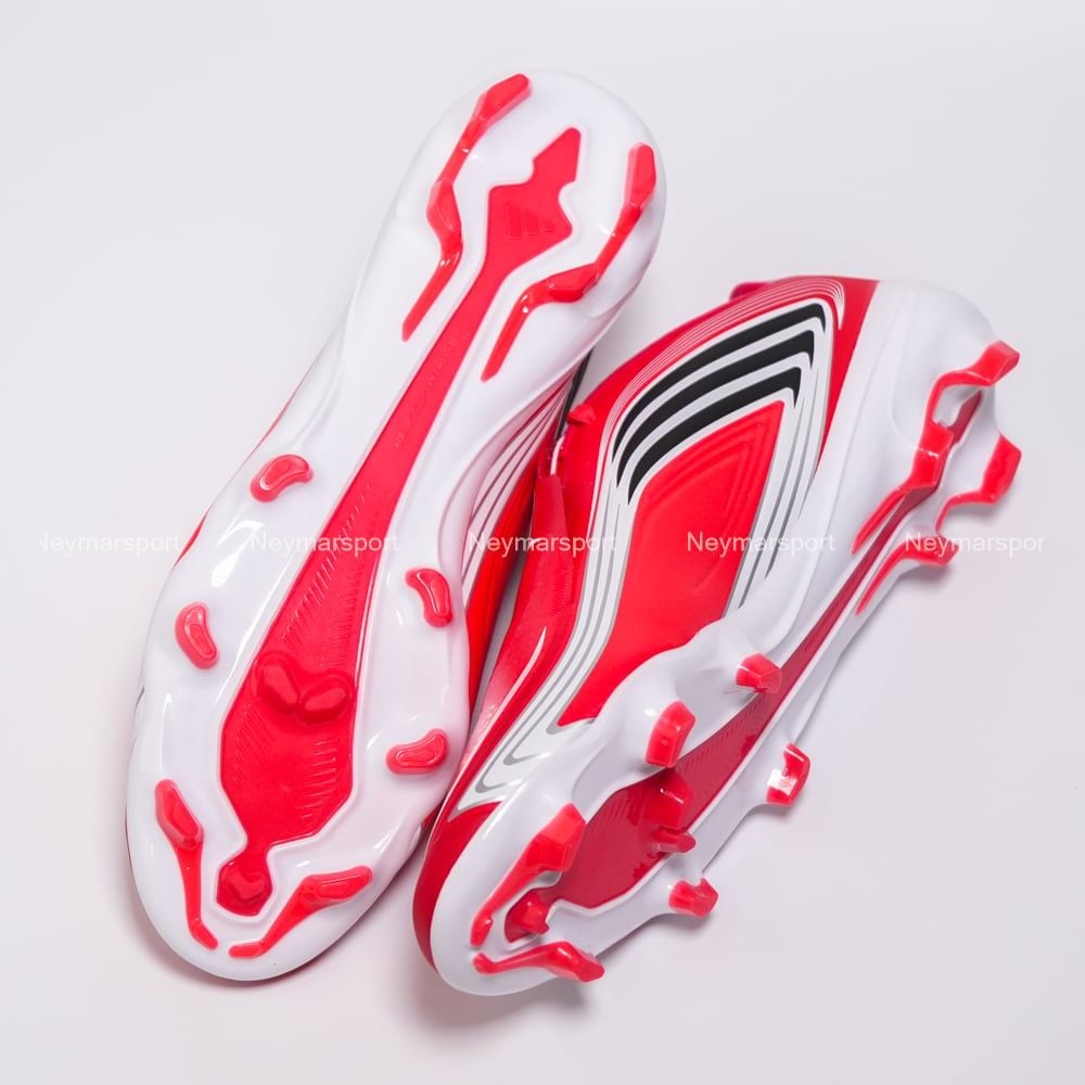 Giày đá bóng cỏ tự nhiên adidas F50 Messi League FG - White/Red/Black IH1901