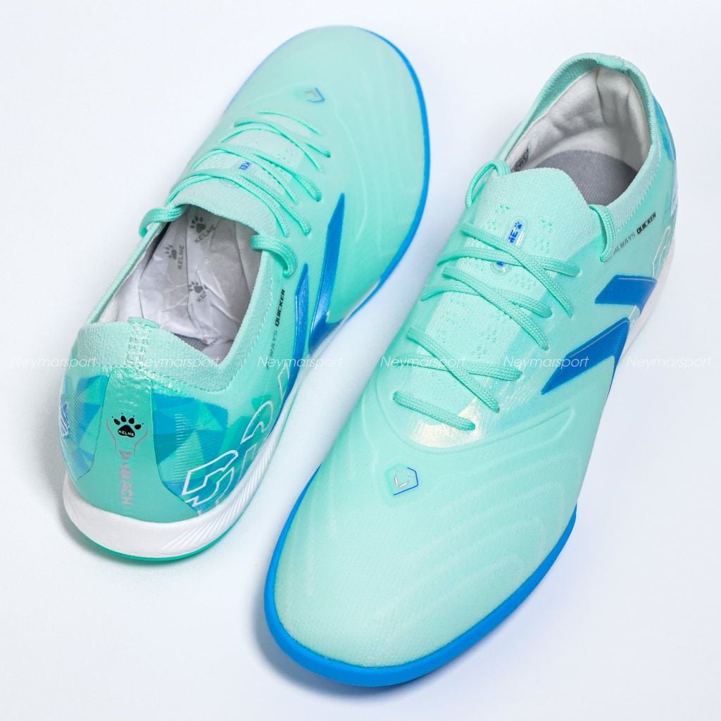 Giày đá bóng cỏ nhân tạo Kelme V-MACH 3.0.4 TF - Mint Green 8621ZX1423-328
