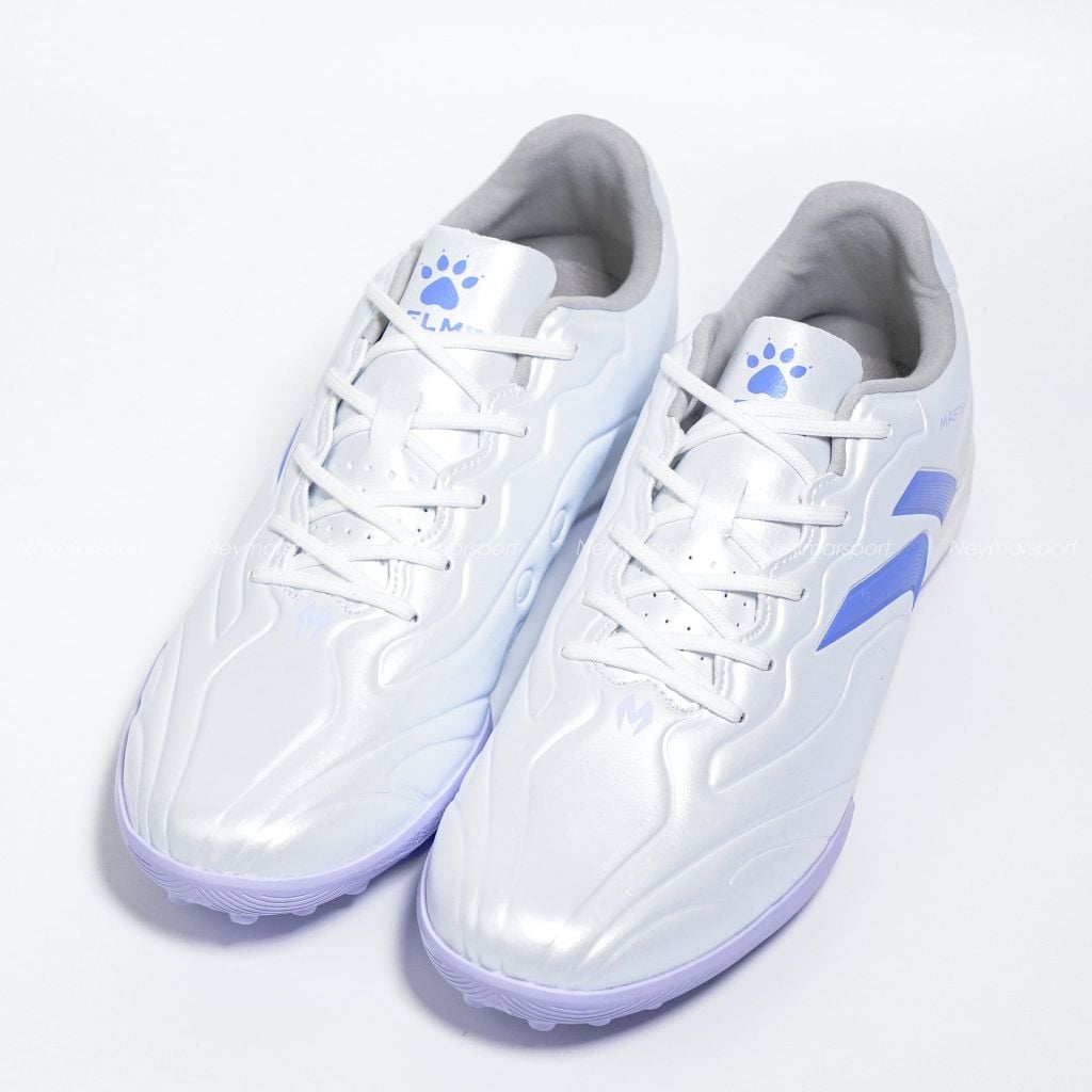 Giày đá bóng cỏ nhân tạo Kelme MAESTRO 3.0.3 TF - White/Purple 8621ZX1482-118