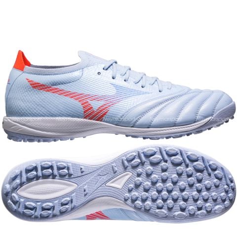 Giày đá bóng Cỏ nhân tạo Mizuno Morelia Neo V BETA Pro TF Serene Spark - Blue Finch/Cornflower Blue/Lava Orange P1GD269422