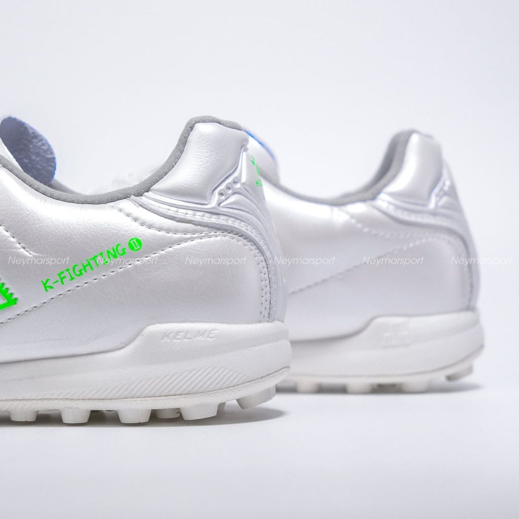 Giày đá bóng cỏ nhân tạo Kelme K-Fighting - White/Fresh Green 8621ZX1474-170