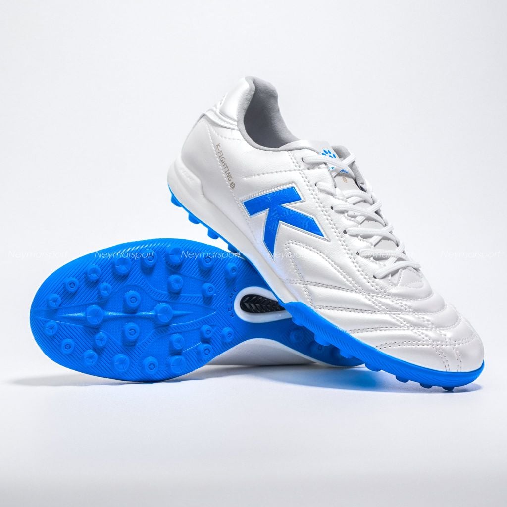 Giày đá bóng cỏ nhân tạo Kelme K-Fighting - White/Blue 8621ZX1474-162