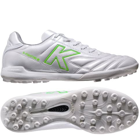 Giày đá bóng cỏ nhân tạo Kelme K-Fighting - White/Fresh Green 8621ZX1474-170