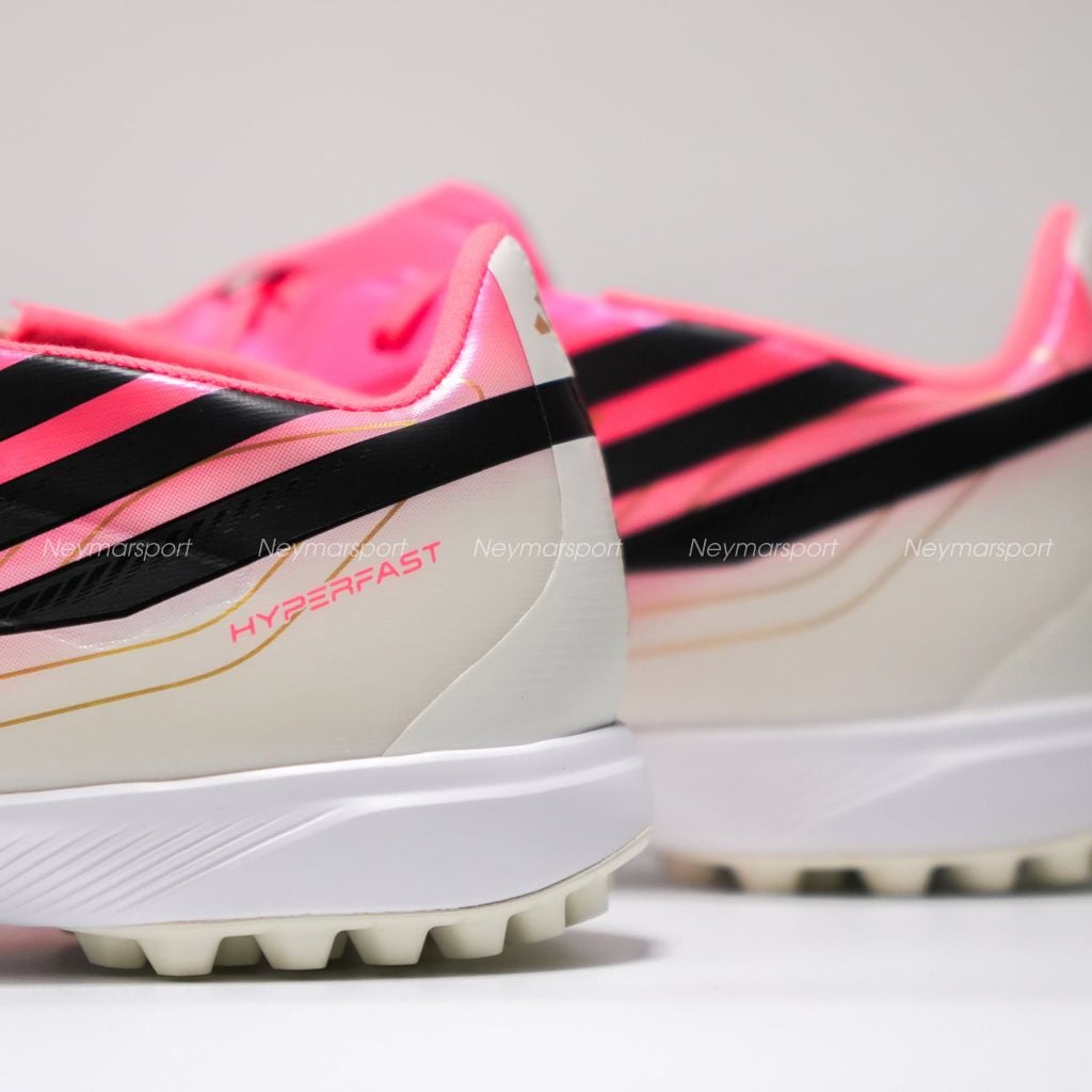 Giày đá bóng cỏ nhân tạo adidas F50 Hyperfast League TF Road to Glory - Solar Turbo/Core Black/Gold Metallic IH4582