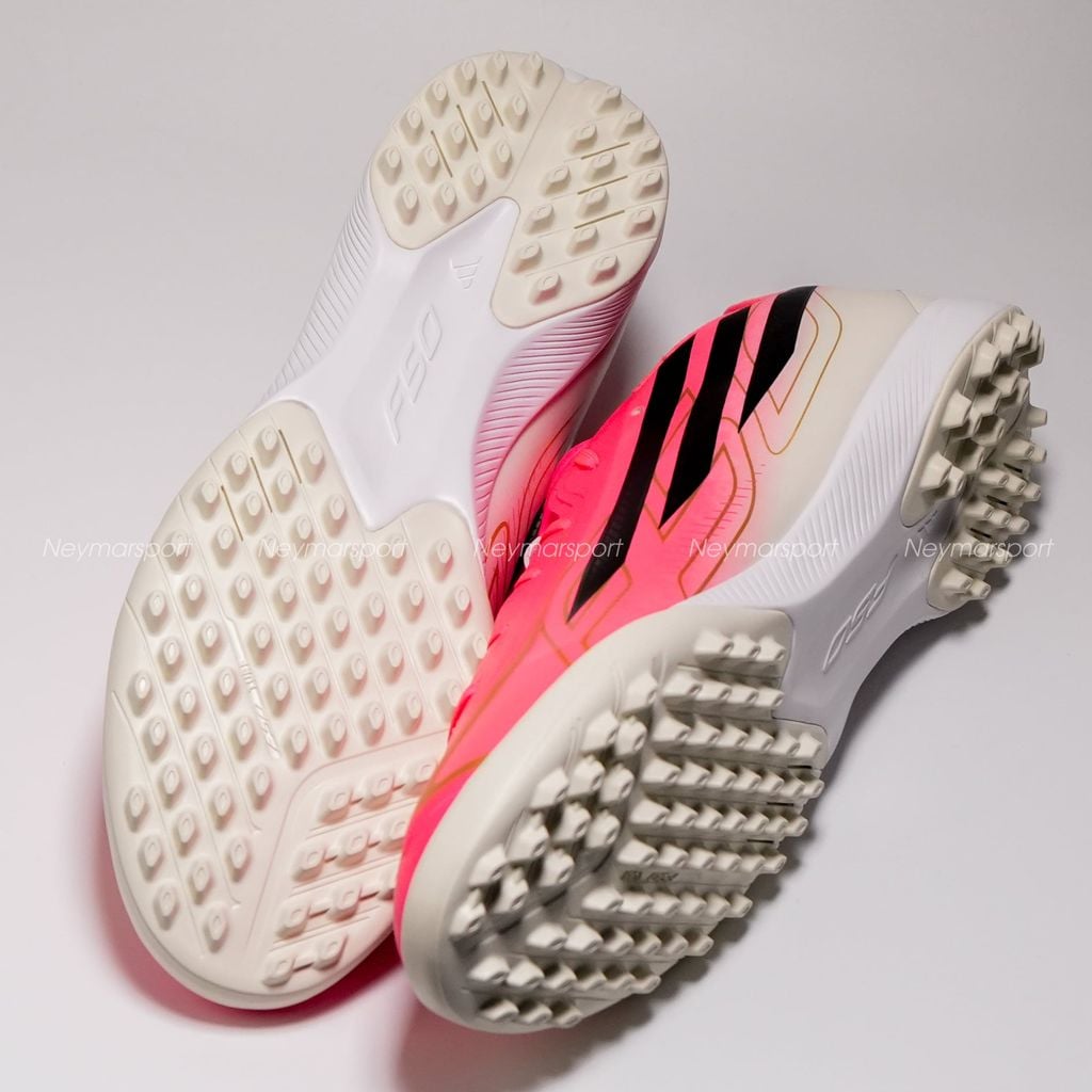 Giày đá bóng cỏ nhân tạo adidas F50 Hyperfast League TF Road to Glory - Solar Turbo/Core Black/Gold Metallic IH4582