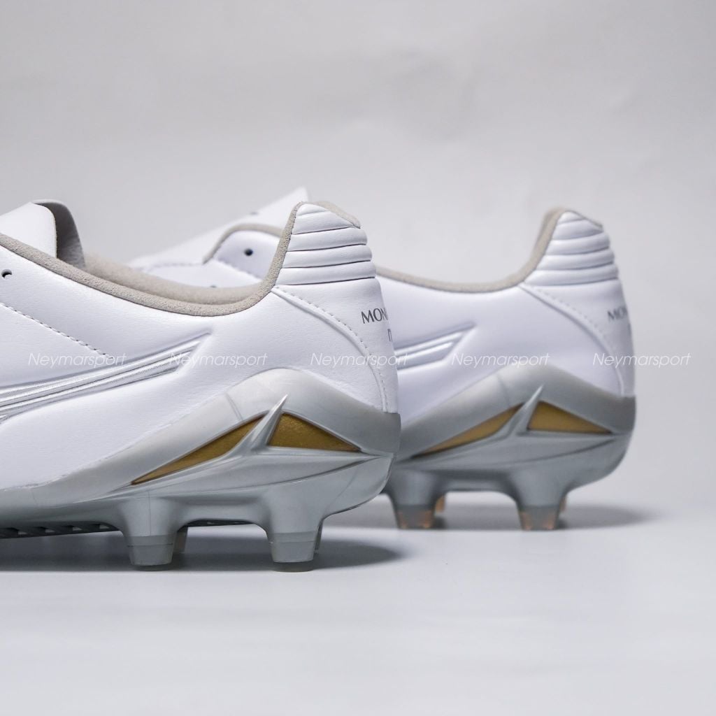 Giày đá bóng cỏ tự nhiên Mizuno Monarcida Neo III PRO FG - White/Silver P1GA262204