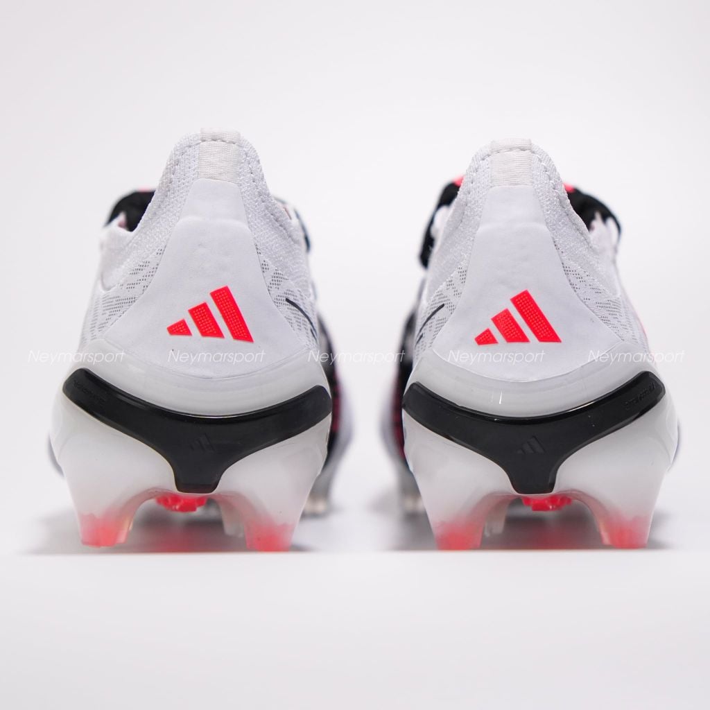 Giày đá bóng cỏ tự nhiên adidas Predator Elite Fold-over Tongue FG Chaos or Control - Footwear White/Solar Turbo/Core Black JP6248