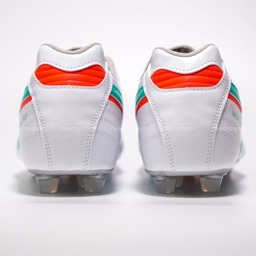 Giày đá bóng cỏ tự nhiên Mizuno Morelia II Pro FG Prism White - White/Arcadia P1GA260635