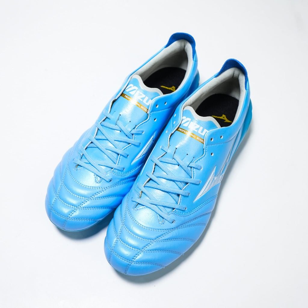 Giày đá bóng cỏ tự nhiên Mizuno Morelia Neo IV Elite FG Unity Sky - Blue/White P1GA263225