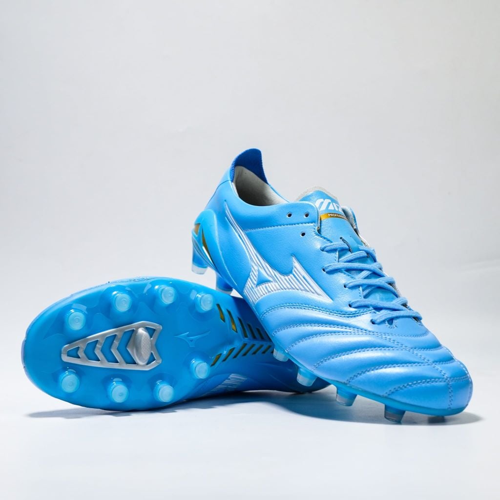 Giày đá bóng cỏ tự nhiên Mizuno Morelia Neo IV Elite FG Unity Sky - Blue/White P1GA263225