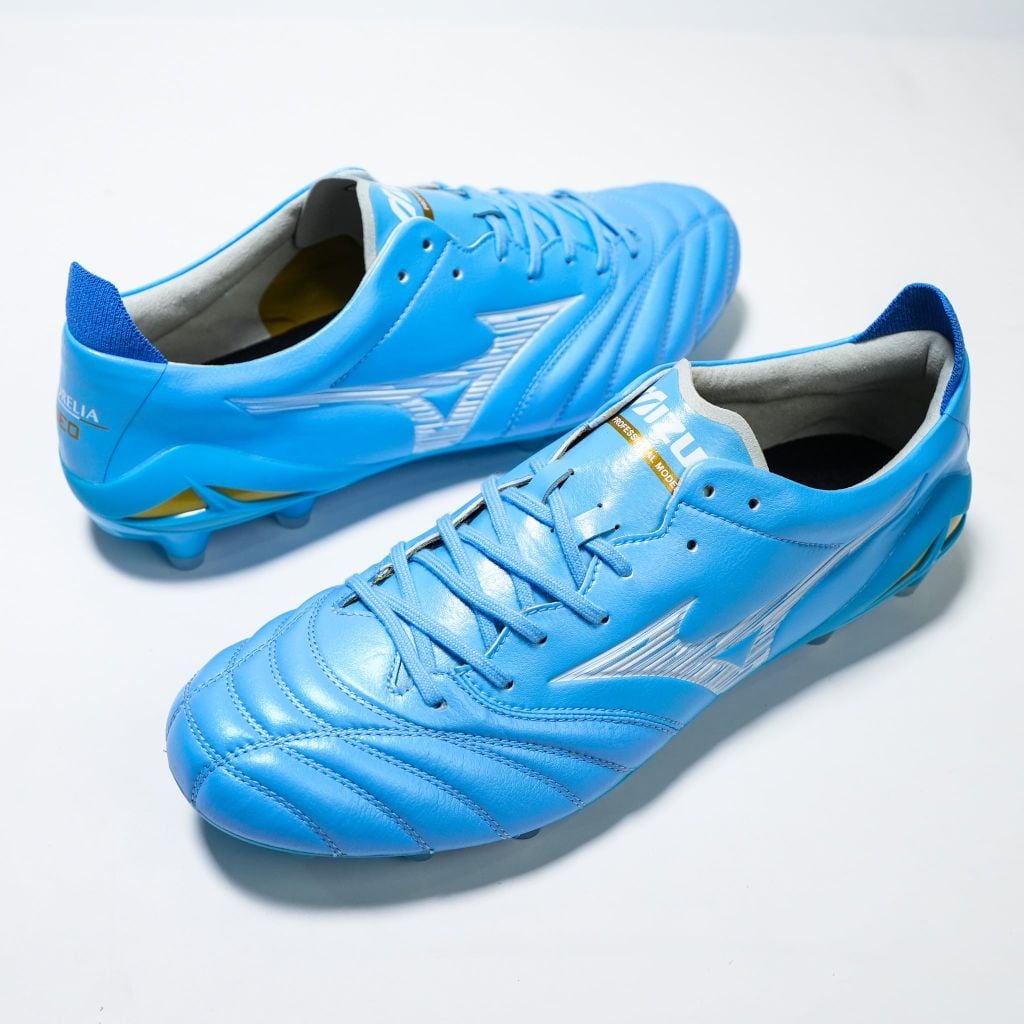 Giày đá bóng cỏ tự nhiên Mizuno Morelia Neo IV Elite FG Unity Sky - Blue/White P1GA263225