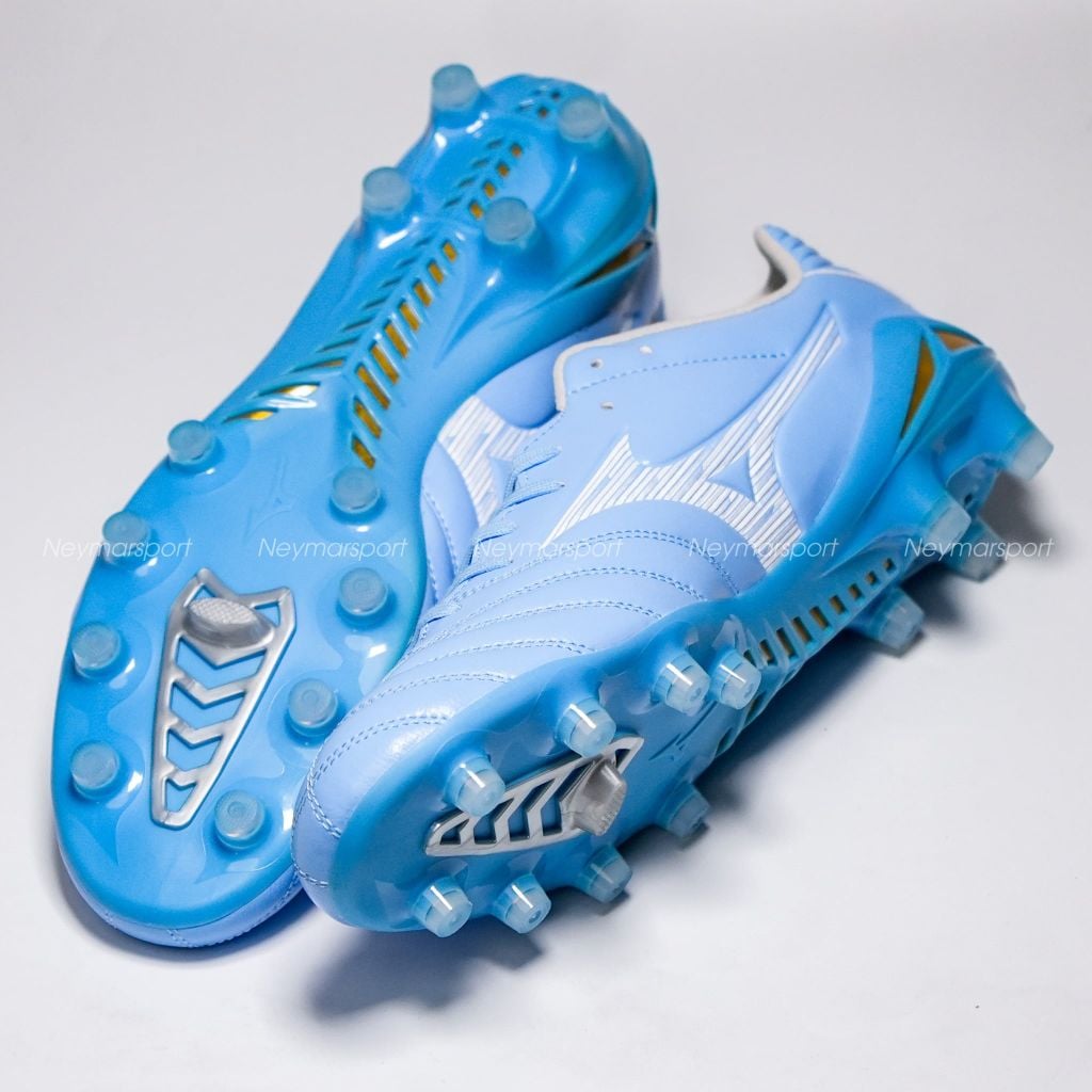 Giày đá bóng cỏ tự nhiên Mizuno Monarcida Neo III PRO FG Unity Sky - Blue/White P1GA262225