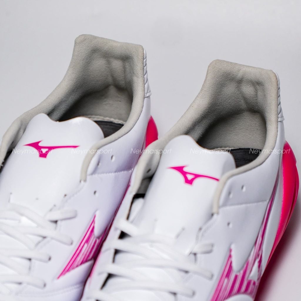 Giày đá bóng cỏ tự nhiên Mizuno Monarcida Neo III Pro FG Blazing Flair - White/Fuchsia Purple P1GA262264