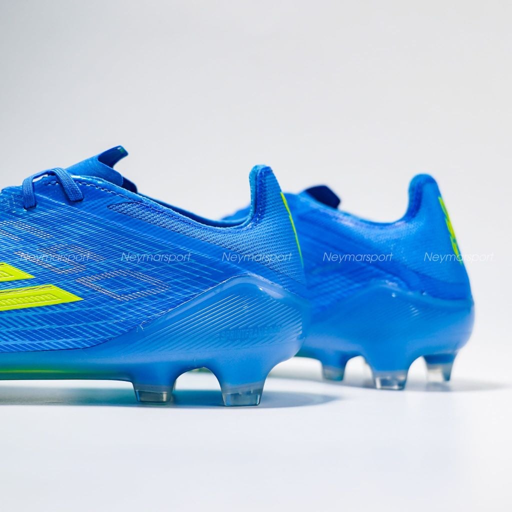 Giày đá bóng cỏ tự nhiên Adidas F50 Elite FG Ice Cold Precision - Lucid Ray Blue/Solar Yellow JR6450