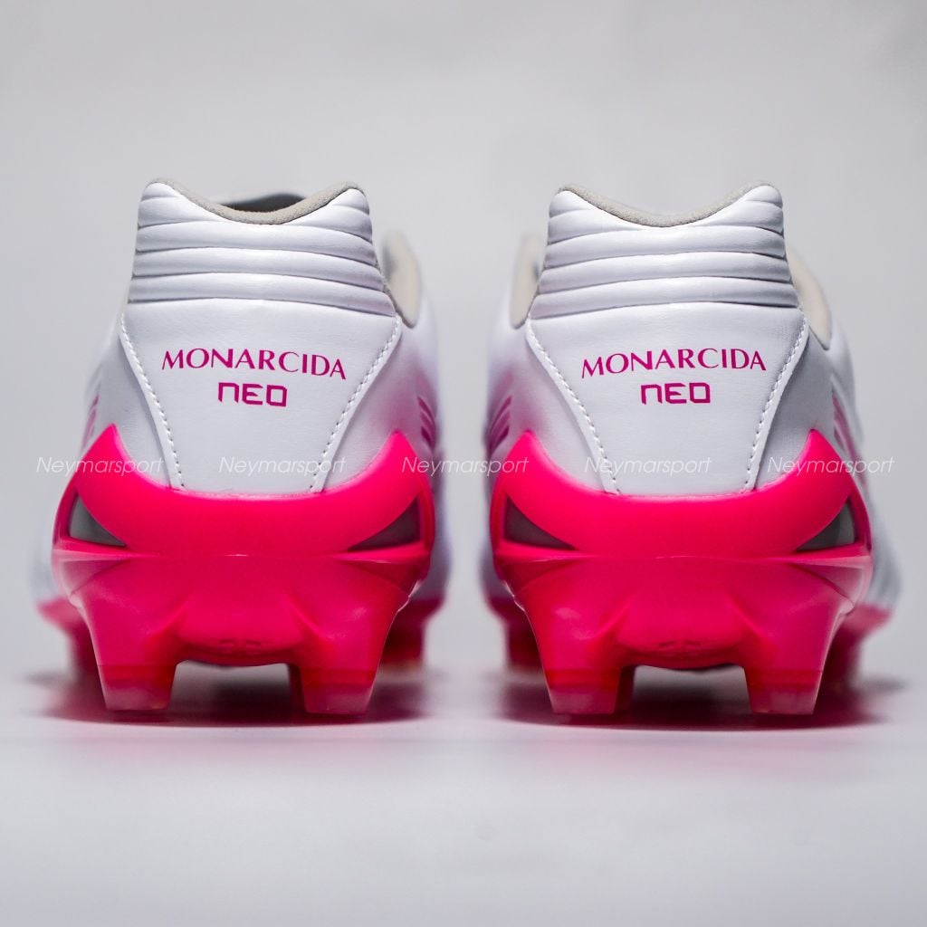 Giày đá bóng cỏ tự nhiên Mizuno Monarcida Neo III Pro FG Blazing Flair - White/Fuchsia Purple P1GA262264