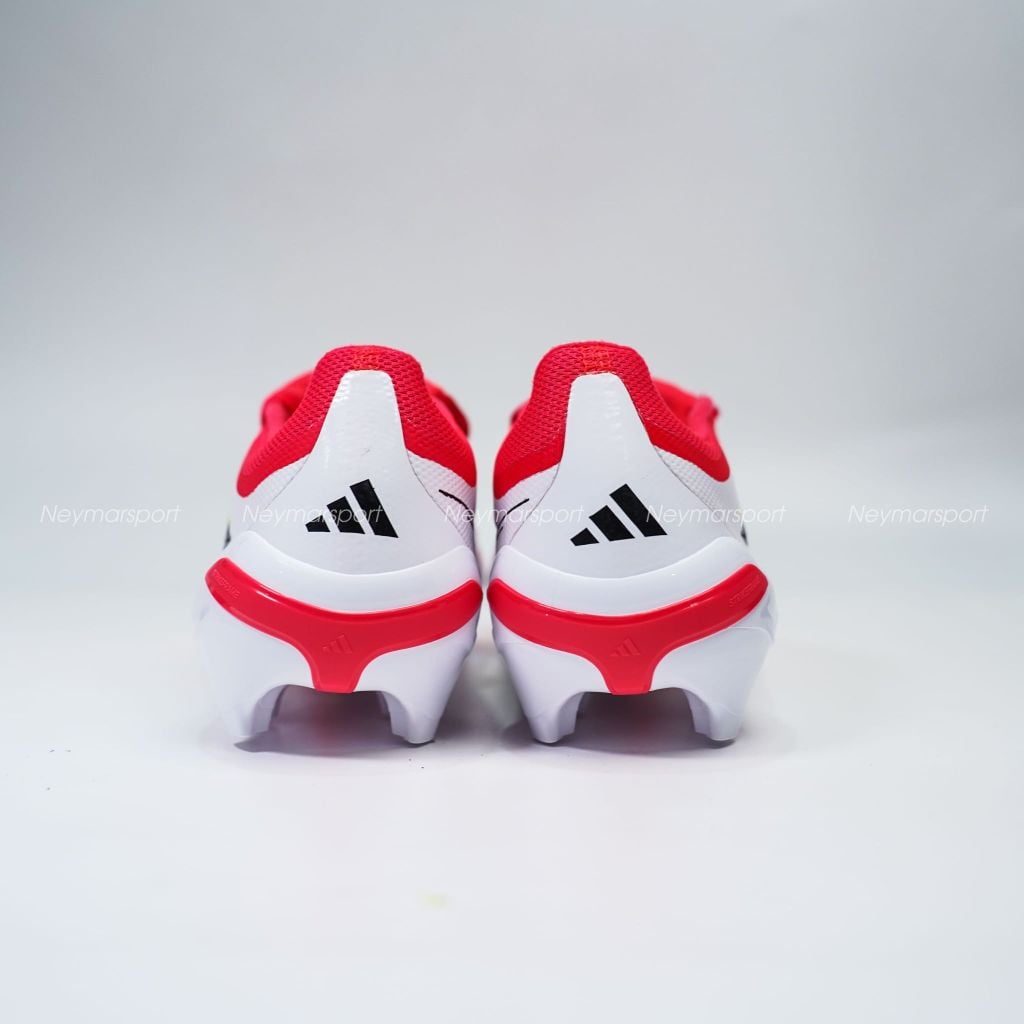 Giày đá bóng cỏ tự nhiên adidas Predator League Fold-over Tongue FG Born For Goals - Lucid Red/Core Black/Footwear White JS0422