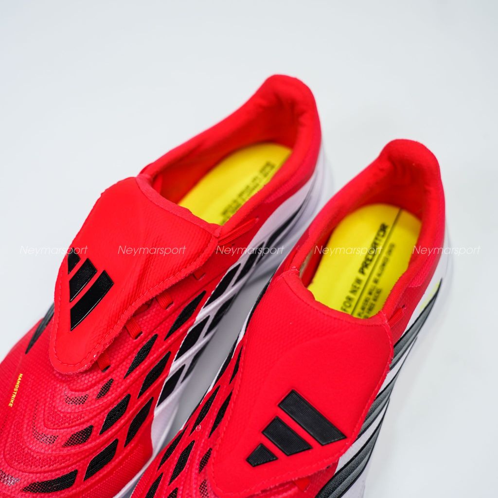 Giày đá bóng cỏ nhân tạo adidas Predator League Fold-over Tongue TF Born For Goals - Lucid Red/Core Black/Footwear White JR7873