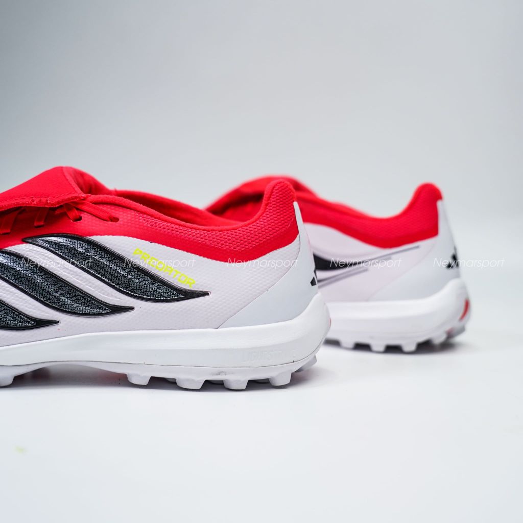 Giày đá bóng cỏ nhân tạo adidas Predator League Fold-over Tongue TF Born For Goals - Lucid Red/Core Black/Footwear White JR7873