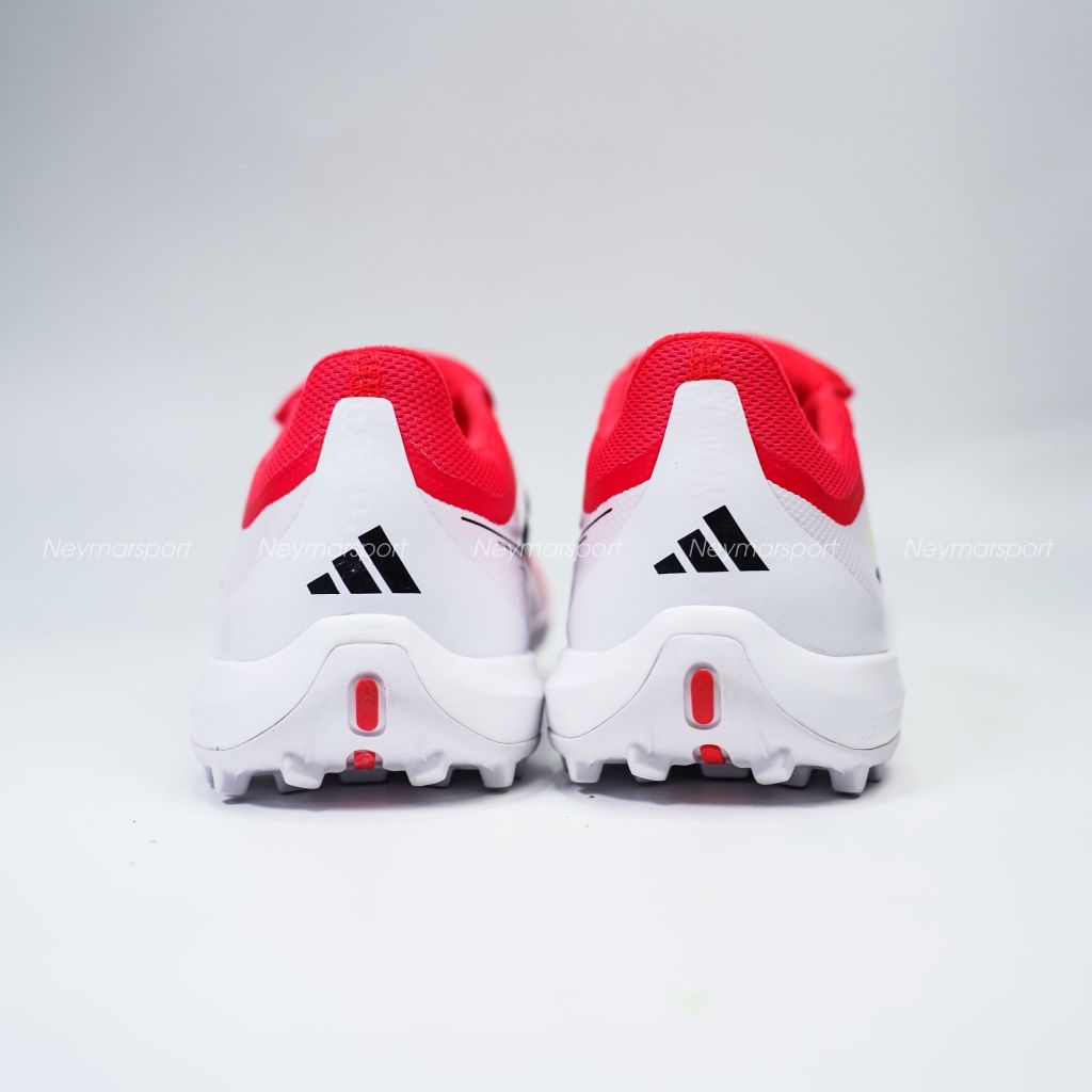 Giày đá bóng cỏ nhân tạo adidas Predator League Fold-over Tongue TF Born For Goals - Lucid Red/Core Black/Footwear White JR7873