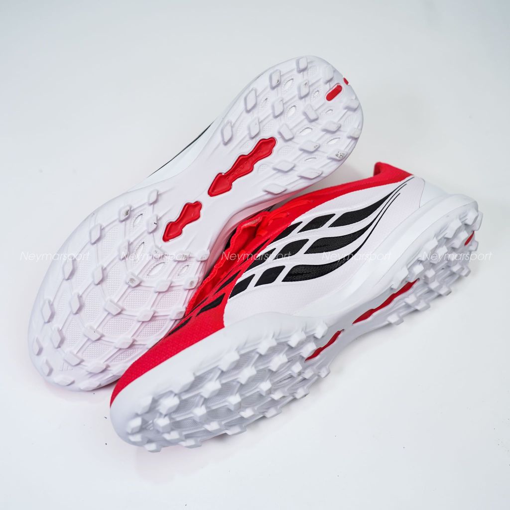 Giày đá bóng cỏ nhân tạo adidas Predator League Fold-over Tongue TF Born For Goals - Lucid Red/Core Black/Footwear White JR7873