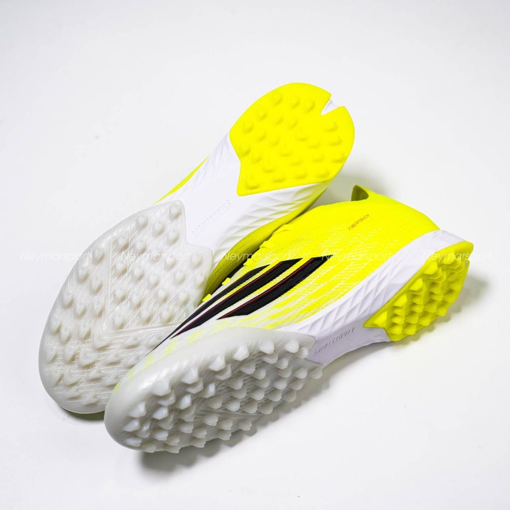 Giày đá bóng cỏ nhân tạo adidas F50 Pro TF Born For Goals - Solar Yellow/Core Black/Lucid Red JR8943
