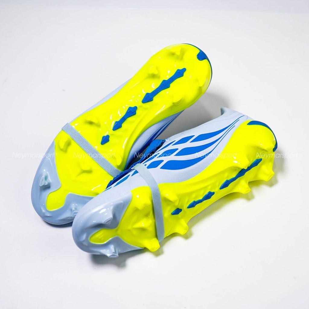 Giày đá bóng cỏ tự nhiên adidas Predator League Fold-over Tongue FG Ice Cold Precision - Crystal Sky/ Ray Blue JS0423