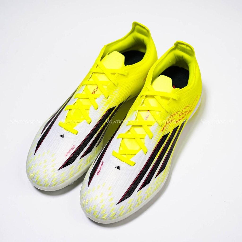 Giày đá bóng cỏ nhân tạo adidas F50 Pro TF Born For Goals - Solar Yellow/Core Black/Lucid Red JR8943