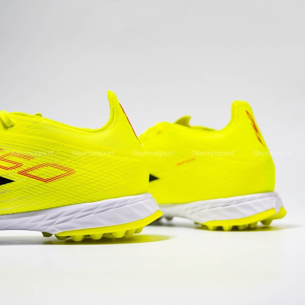 Giày đá bóng cỏ nhân tạo adidas F50 Pro TF Born For Goals - Solar Yellow/Core Black/Lucid Red JR8943