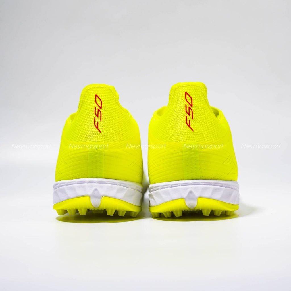Giày đá bóng cỏ nhân tạo adidas F50 Pro TF Born For Goals - Solar Yellow/Core Black/Lucid Red JR8943