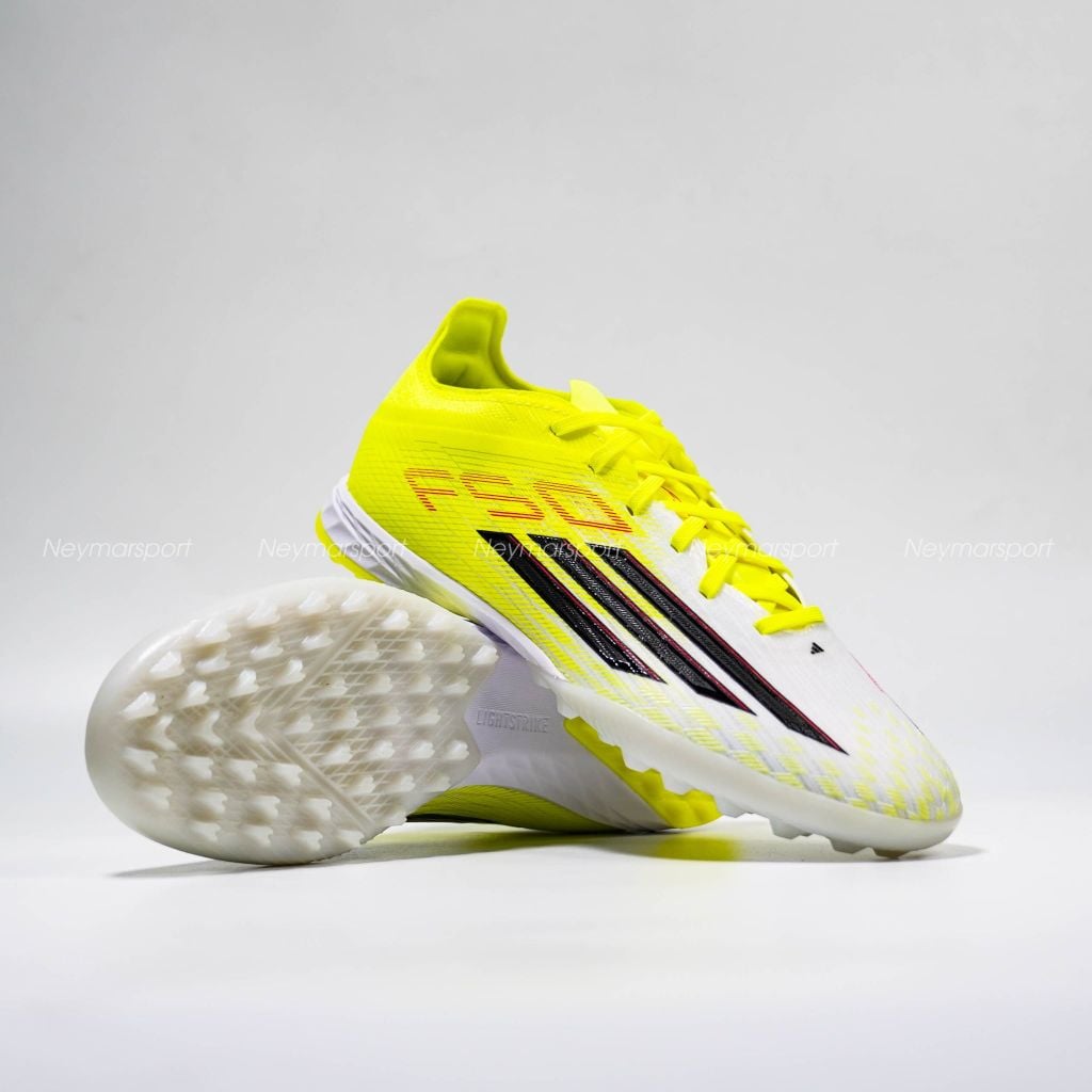 Giày đá bóng cỏ nhân tạo adidas F50 Pro TF Born For Goals - Solar Yellow/Core Black/Lucid Red JR8943