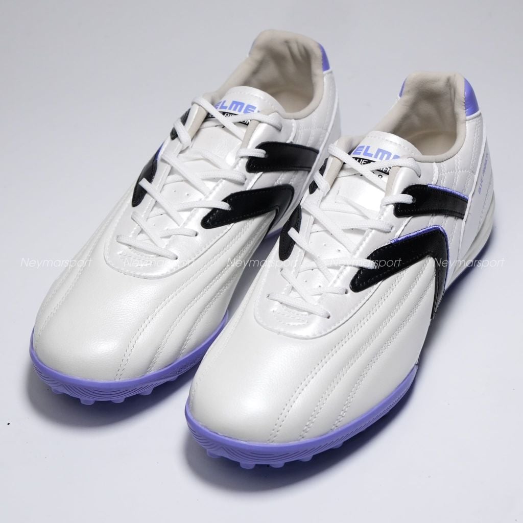 Giày đá bóng cỏ nhân tạo Kelme Blue Ribbon TF - White/Purple 8621ZX1451-118