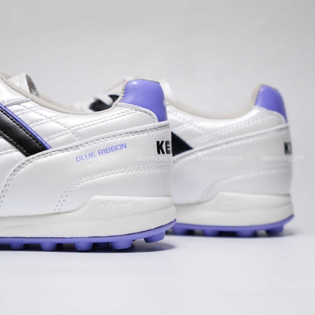 Giày đá bóng cỏ nhân tạo Kelme Blue Ribbon TF - White/Purple 8621ZX1451-118