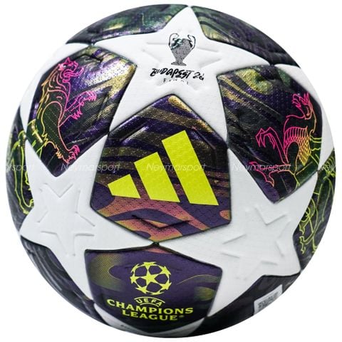 Quả bóng đá adidas Football Champions League Final 2025/26 Puskás Aréna Match Ball - Purple/White JX9077