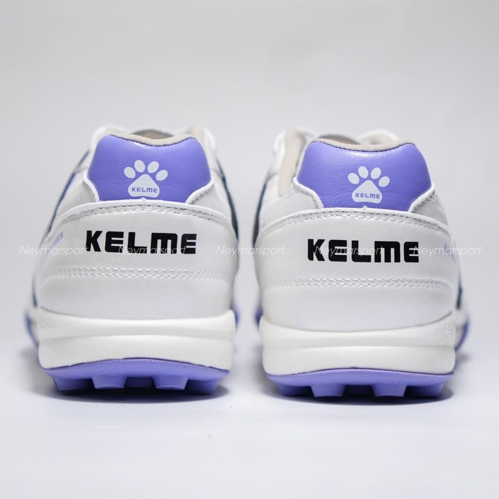 Giày đá bóng cỏ nhân tạo Kelme Blue Ribbon TF - White/Purple 8621ZX1451-118