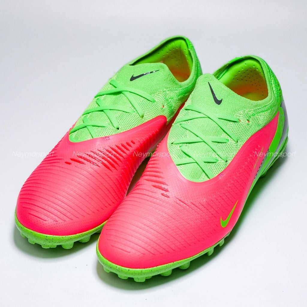 Giày đá bóng cỏ nhân tạo Nike Phantom 6 Pro Low Cut TF Erling Haaland Personal Edition - Hot Punch/Black/Green Strike IH1788-603