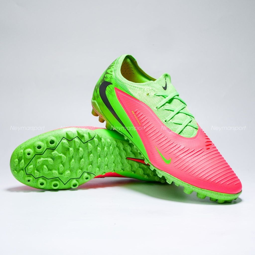 Giày đá bóng cỏ nhân tạo Nike Phantom 6 Pro Low Cut TF Erling Haaland Personal Edition - Hot Punch/Black/Green Strike IH1788-603