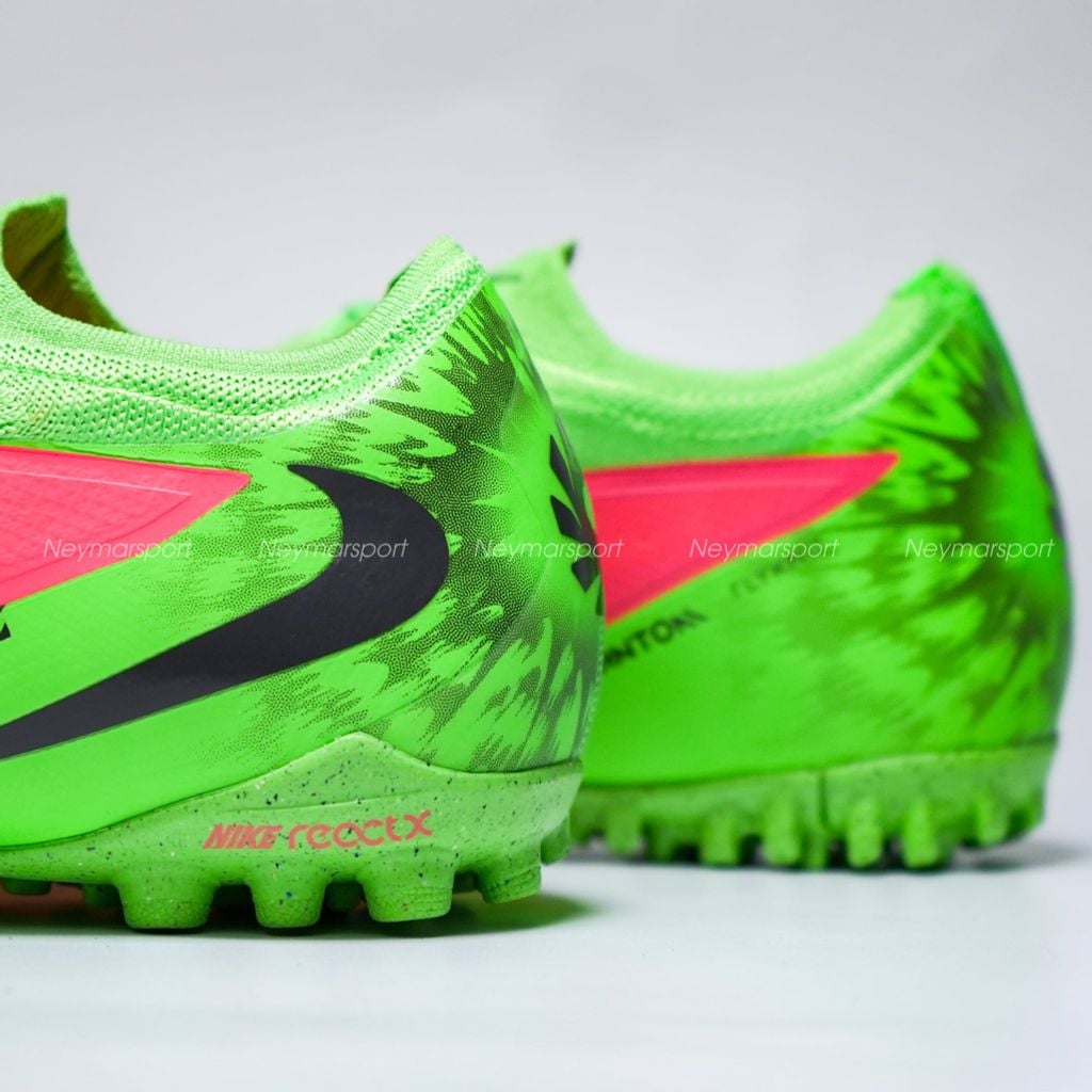 Giày đá bóng cỏ nhân tạo Nike Phantom 6 Pro Low Cut TF Erling Haaland Personal Edition - Hot Punch/Black/Green Strike IH1788-603