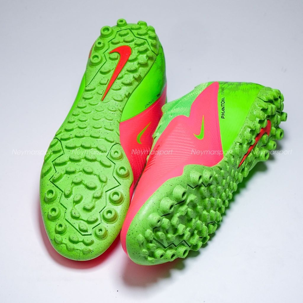 Giày đá bóng cỏ nhân tạo Nike Phantom 6 Pro Low Cut TF Erling Haaland Personal Edition - Hot Punch/Black/Green Strike IH1788-603
